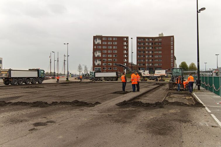 Bouwrijp maken Java Eiland Amsterdam